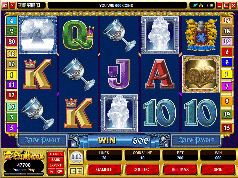 7 sultans casino bonus code
